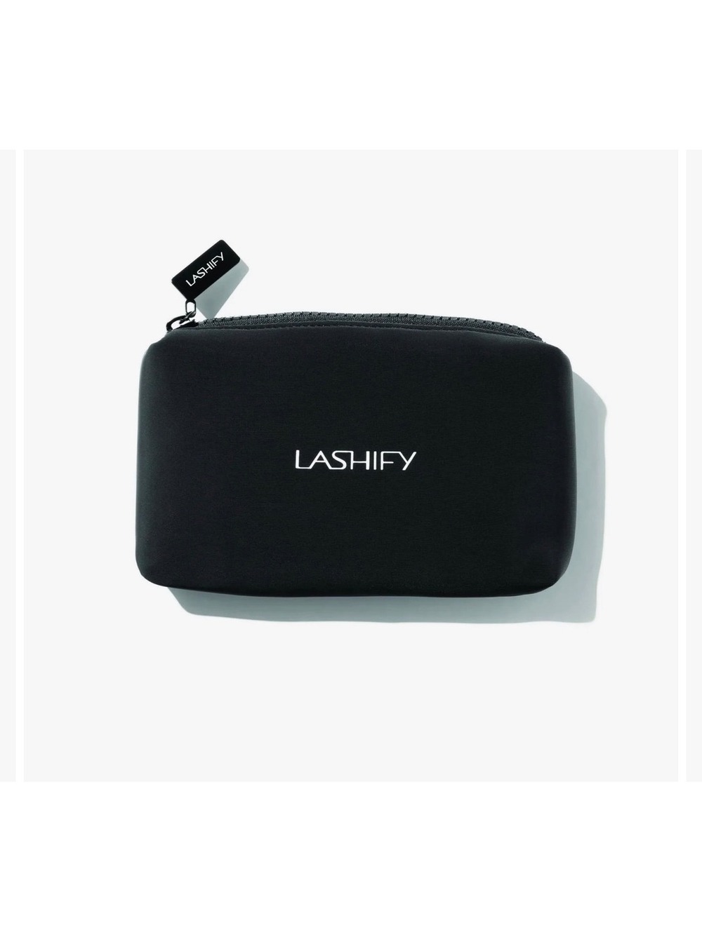 Lashify Black Zippered Makeup or Accessory Pouch